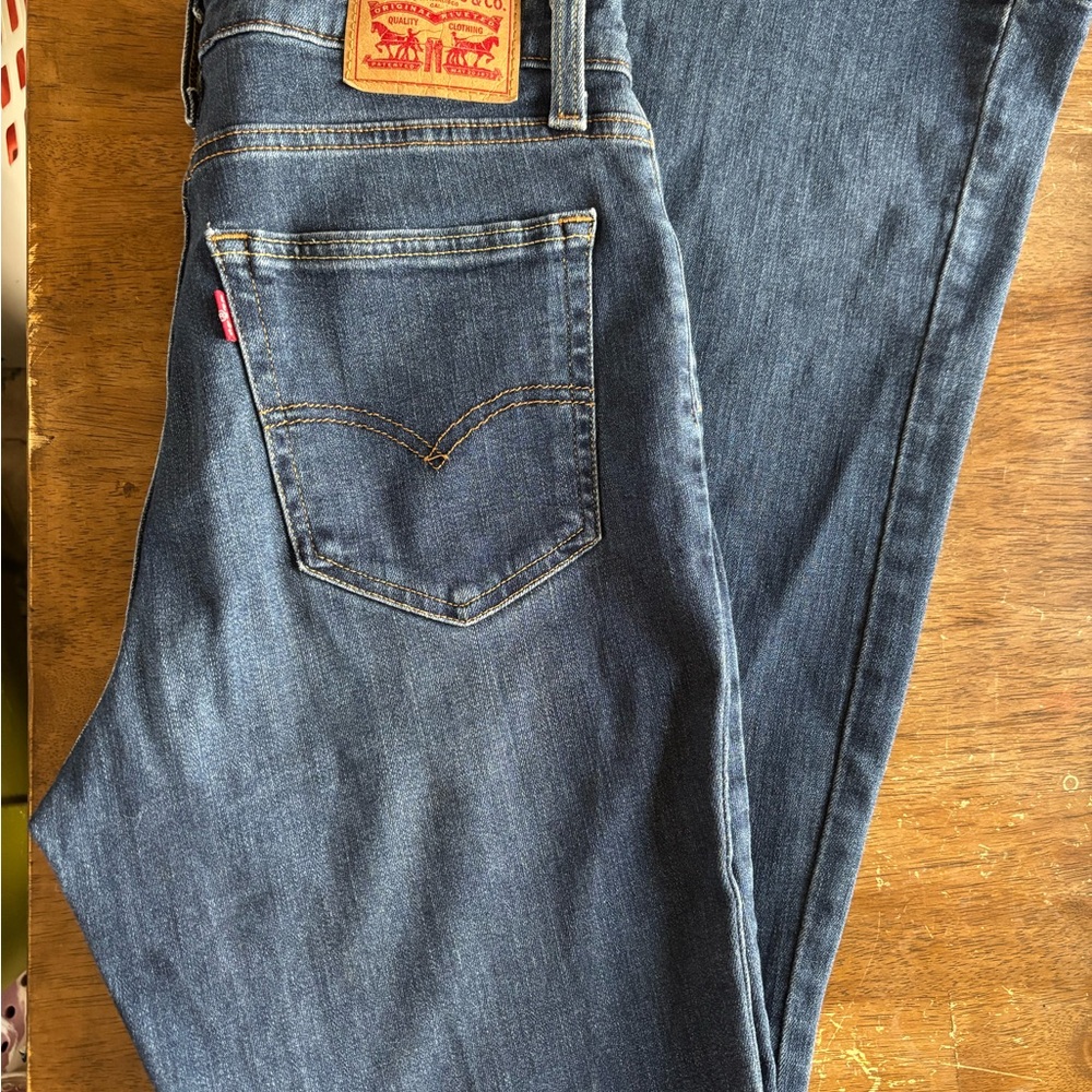 Levi's Blue Flare Jeans Classic Denim
